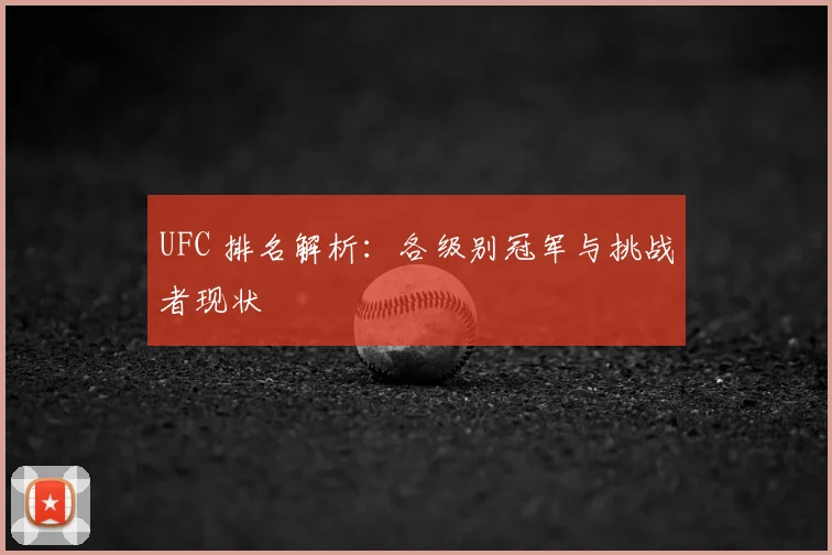 UFC 排名解析：各级别冠军与挑战者现状